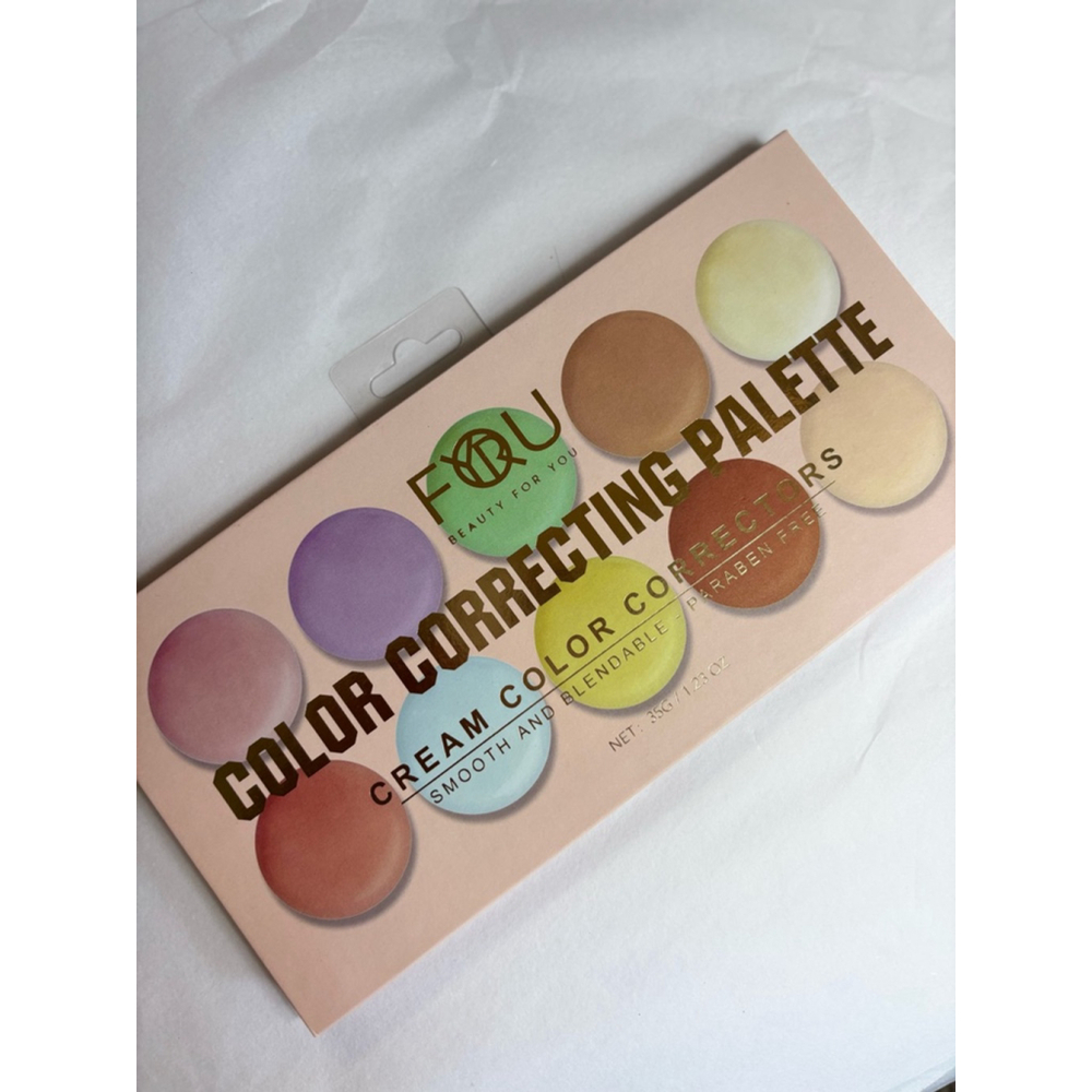 For You Color Correcting Cream Palette Multicolor new in box